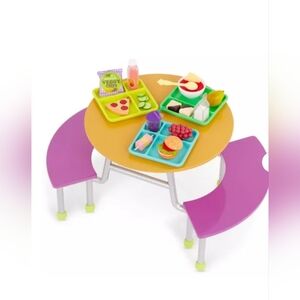 Our Generation Cafeteria Table School Accessory Set for 18" Dolls